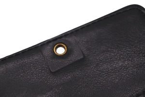 CHANEL シャネル コインケース キャビアスキン ブラック 5番台 カードポケット ゴールド金具 美品 中古 55705