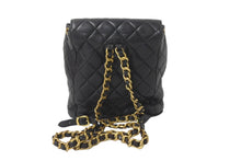Load image into Gallery viewer, CHANEL シャネル リュック デイパック ブラック レザー ココマーク 3番台 ゴールド金具 良品 中古 55767