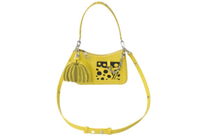 新品未使用 LOUIS VUITTON ルイヴィトン M21702 草間彌生 マレリーニ 2WAY ショルダーバッグ イエロー ブラック エピ 中古 55784