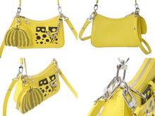 Load image into Gallery viewer, 新品未使用 LOUIS VUITTON ルイヴィトン M21702 草間彌生 マレリーニ 2WAY ショルダーバッグ イエロー ブラック エピ 中古 55784