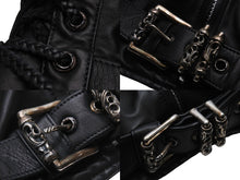Load image into Gallery viewer, 極美品 CHROME HEARTS クロムハーツ ライダースジャケット JJDEAN JJディーン ブラック 羊革 サイズS 中古 55802