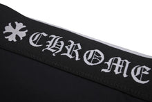 Load image into Gallery viewer, 新品未使用 CHROME HEARTS クロムハーツ ヨガウェア パンツ ブラック ナイロン ポリウレタン サイズM 中古 55809