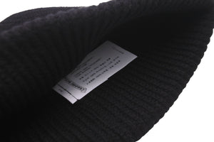 新品未使用 CHROME HEARTS クロムハーツ ニットキャップ ニット帽 クロスパッチ セメタリー クロスパッチ シルバー 中古 55815