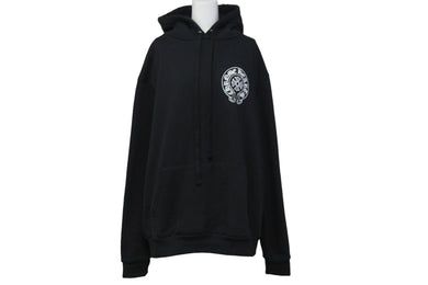 新品未使用 CHROME HEARTS クロムハーツ パーカー 香港限定 ブラック コットン サイズM 中古 55817