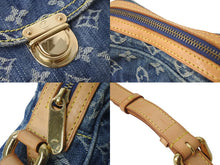 Load image into Gallery viewer, 極美品 LOUIS VUITTON ルイヴィトン ショルダーバッグ モノグラムデニムカメラバッグ M95348 ブルー ゴールド金具 中古 55825