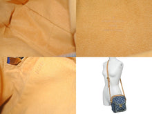 Load image into Gallery viewer, 極美品 LOUIS VUITTON ルイヴィトン ショルダーバッグ モノグラムデニムカメラバッグ M95348 ブルー ゴールド金具 中古 55825