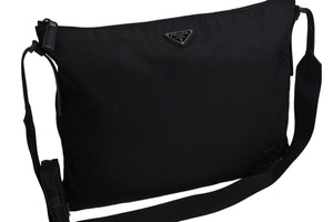 PRADA プラダ 三角ロゴ ショルダーバッグ ロングショルダーバッグ リナイロン シルバー金具 美品 中古 55828