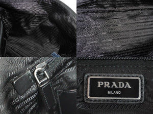 PRADA プラダ 三角ロゴ ショルダーバッグ ロングショルダーバッグ リナイロン シルバー金具 美品 中古 55828
