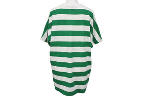 GUCCI グッチ 半袖 Tシャツ トライプTシャツ 半袖 カットソー ボーダー ピグレット刺繍 626986 XJCOP サイズM 良品 中古 55830