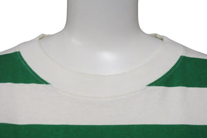 GUCCI グッチ 半袖 Tシャツ トライプTシャツ 半袖 カットソー ボーダー ピグレット刺繍 626986 XJCOP サイズM 良品 中古 55830