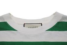 Load image into Gallery viewer, GUCCI グッチ 半袖 Tシャツ トライプTシャツ 半袖 カットソー ボーダー ピグレット刺繍 626986 XJCOP サイズM 良品 中古 55830