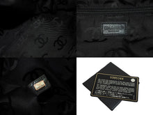 Load image into Gallery viewer, CHANEL シャネル ワイルドステッチ ボストンバッグ ココマーク ブラック 6番台 ロゴ ロック付き 鞄 手持ち かばん 中古 55841