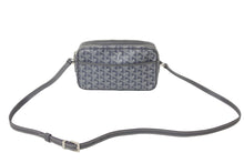 Load image into Gallery viewer, GOYARD ゴヤール ショルダーバッグ カップヴェール PM ヘリンボーン柄 グレー シルバー金具 美品 中古 55842