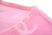 Load image into Gallery viewer, CHANEL シャネル ヴィンテージ 半袖Ｔシャツ チビT ココマーク クロップド ベロア ピンク 品質タグ無し 良品 中古 55843