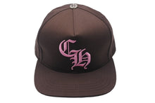 Load image into Gallery viewer, 新品未使用 CHROME HEARTS クロムハーツ ベースボールキャップ 5パネル CHキャップ ブラウン ピンク シルバー925 フリー 55845