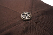 Load image into Gallery viewer, 新品未使用 CHROME HEARTS クロムハーツ ベースボールキャップ 5パネル CHキャップ ブラウン ピンク シルバー925 フリー 55845