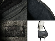 Load image into Gallery viewer, ChromeHearts クロムハーツ ショルダーバッグ ダガージップ ガンスリンガー レザー シルバー925 ブラック 美品 中古 55850
