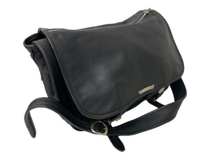 ChromeHearts クロムハーツ ショルダーバッグ ダガージップ ガンスリンガー レザー シルバー925 ブラック 美品 中古 55850