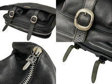 Load image into Gallery viewer, ChromeHearts クロムハーツ ショルダーバッグ ダガージップ ガンスリンガー レザー シルバー925 ブラック 美品 中古 55850