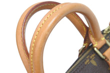 Load image into Gallery viewer, LouisVuitton ルイヴィトン ミニスピーディ ボストンバッグ モノグラム M41534 PVC ブラウン ゴールド 美品 中古 55853