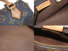 Load image into Gallery viewer, LouisVuitton ルイヴィトン ミニスピーディ ボストンバッグ モノグラム M41534 PVC ブラウン ゴールド 美品 中古 55853