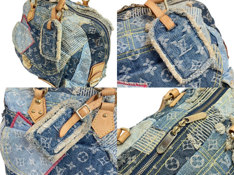Louis Vuitton トートバッグ LOUISVUITTON ルイヴィトン ボウリィ トートバッグ パッチワーク