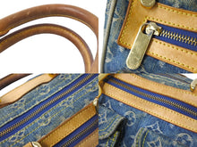 Load image into Gallery viewer, LOUIS VUITTON ルイヴィトン 2WAYショルダーハンドバッグ M95019 ネオスピーディ モノグラムデニム ゴールド金具 美品 中古 55859