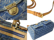 Load image into Gallery viewer, LOUIS VUITTON ルイヴィトン 2WAYショルダーハンドバッグ M95019 ネオスピーディ モノグラムデニム ゴールド金具 美品 中古 55859