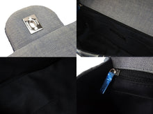 Load image into Gallery viewer, 極美品 CHANEL シャネル ショルダーバッグ パッチワーク マルチカラー ブルー ツイード デニム シルバー金具 21番台 中古 55862