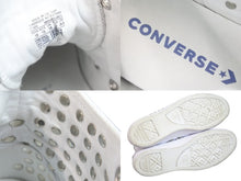 Load image into Gallery viewer, CHROME HEARTS クロムハーツ コンバース スニーカー CHプラスダガーピラミッド オールスター 28.5cm ホワイト シルバー金具 55865 正