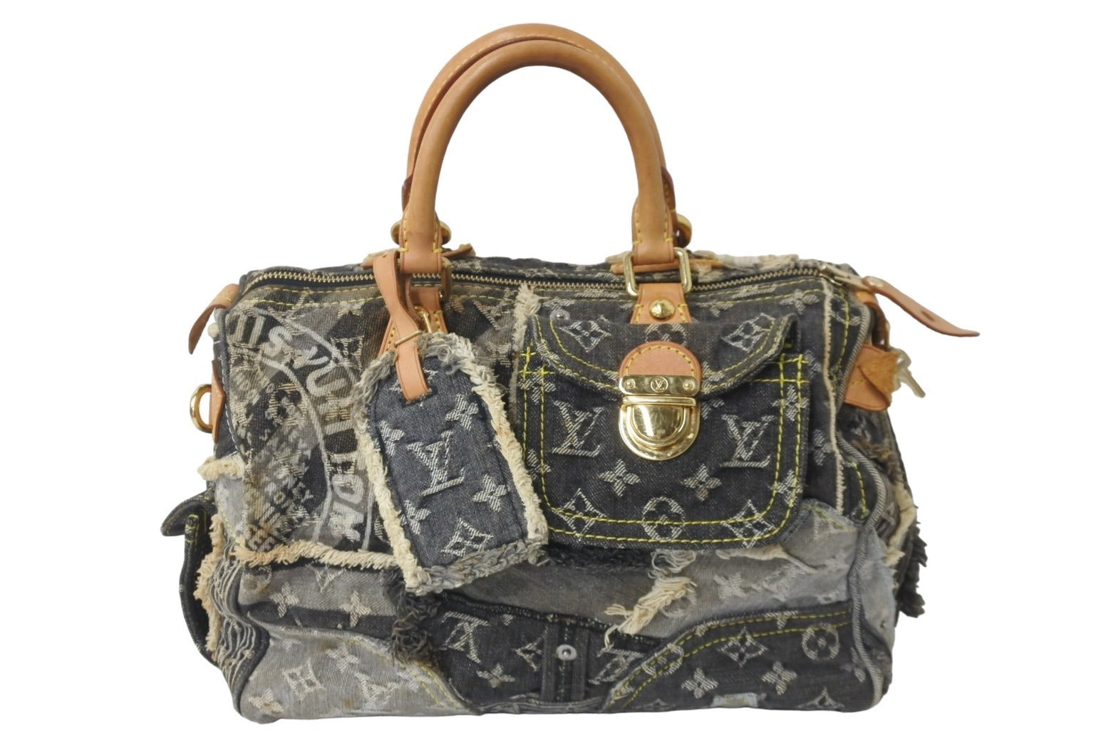 LOUISVUITTON ルイヴィトン スピーディ30 ボストンバッグ パッチワーク LOUISVUITTON ルイヴィトン スピーディ30 ボストンバッグ パッチワーク