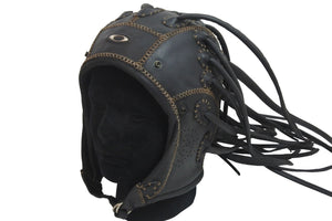 アーカイブ OAKLEY オークリー MEDUSA メデューサ ハット レザー ブラック サイズL ゴーグル欠品 美品 中古 55870