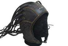 Load image into Gallery viewer, アーカイブ OAKLEY オークリー MEDUSA メデューサ ハット レザー ブラック サイズL ゴーグル欠品 美品 中古 55870