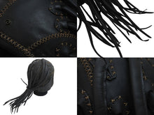 Load image into Gallery viewer, アーカイブ OAKLEY オークリー MEDUSA メデューサ ハット レザー ブラック サイズL ゴーグル欠品 美品 中古 55870