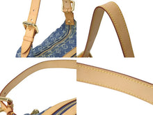 Load image into Gallery viewer, 極美品 LOUIS VUITTON ルイヴィトン モノグラムデニム バギーPM ショルダーバッグ デニムキャンバス ブルー M95049 中古 55872