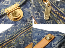 Load image into Gallery viewer, 極美品 LOUIS VUITTON ルイヴィトン モノグラムデニム バギーPM ショルダーバッグ デニムキャンバス ブルー M95049 中古 55872