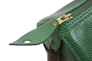 LOUIS VUITTON ルイヴィトン ハンドバッグ M43014 スピーディ25 エピレザー ボルネオグリーン ゴールド金具 良品 中古 55883