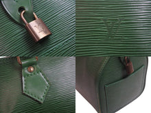 Load image into Gallery viewer, LOUIS VUITTON ルイヴィトン ハンドバッグ M43014 スピーディ25 エピレザー ボルネオグリーン ゴールド金具 良品 中古 55883