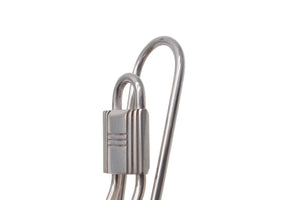 新品同様 HERMES エルメス マネークリップ カデナモチーフ シルバー925 18.2g 中古 55886