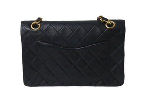 CHANEL シャネル マトラッセ Wフラップ チェーン ショルダーバッグ 0番台 ラムスキン ヴィンテージ ゴールド金具 良品 中古 55890