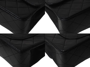 CHANEL シャネル マトラッセ Wフラップ チェーン ショルダーバッグ 0番台 ラムスキン ヴィンテージ ゴールド金具 良品 中古 55890