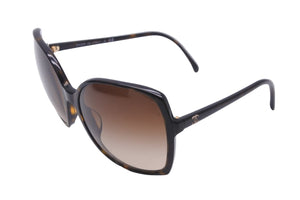 CHANEL シャネル ココマーク ブラウン サングラス メガネ 5204A サイズ60□17-135 イタリア製 美品 中古 55912