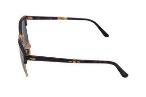 極美品 Ray-Ban レイバン サングラス 0RB2176 990 51 ブラウン ゴールド 中古 55916
