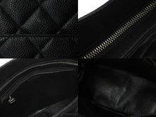 Load image into Gallery viewer, CHANEL シャネル ハンドバッグ 復刻トート A01804 ココマーク キャビアスキン ブラック シルバー金具 美品 中古 55926