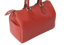 Load image into Gallery viewer, LOUIS VUITTON ルイヴィトン ハンドバッグ スピーディ 30 エピ M43007 カスティリアンレッド ゴールド金具 美品 中古 55950