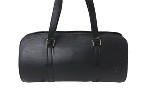 極美品 LOUIS VUITTON ルイヴィトン ハンドバッグ M52862 スフロ ノワール ゴールド金具 中古 55951
