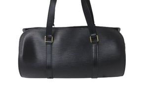 極美品 LOUIS VUITTON ルイヴィトン ハンドバッグ M52862 スフロ ノワール ゴールド金具 中古 55951
