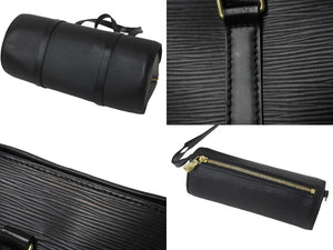 極美品 LOUIS VUITTON ルイヴィトン ハンドバッグ M52862 スフロ ノワール ゴールド金具 中古 55951