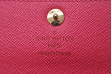 Load image into Gallery viewer, LOUIS VUITTON ルイヴィトン キーケース M93732 ミュルティクレ4連 モノグラムキャンバス ブラック ピンク 良品 中古 55957