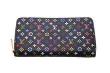 Load image into Gallery viewer, 極美品 LOUIS VUITTON ルイヴィトン 長財布 ジッピー ウォレット モノグラム マルチカラー M60243 ゴールド金具 中古 55974